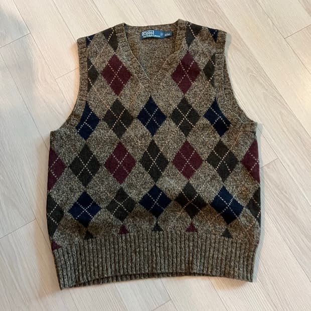 빈티지 폴로베스트 정품