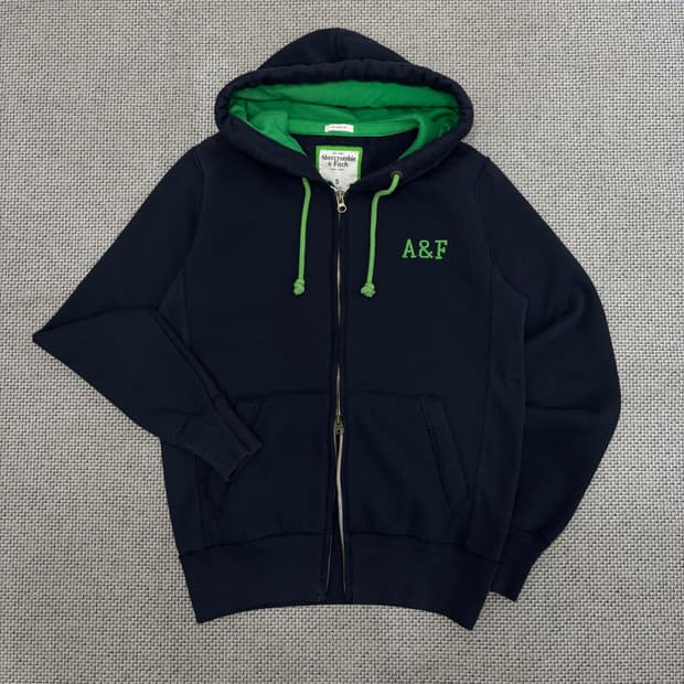 Abercrombie 투웨이 빈티지 후드집업