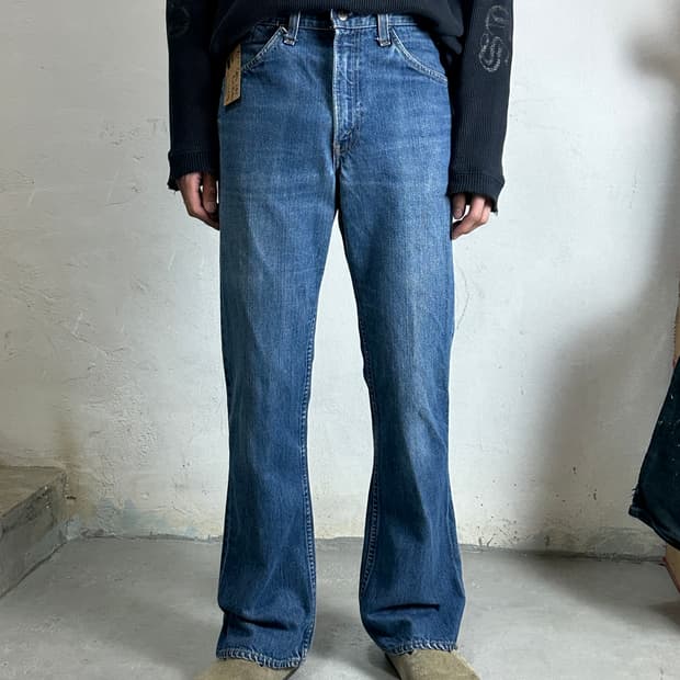 80's USA Made 빈티지 리바이스 684 벨바텀 부츠컷 오렌지탭