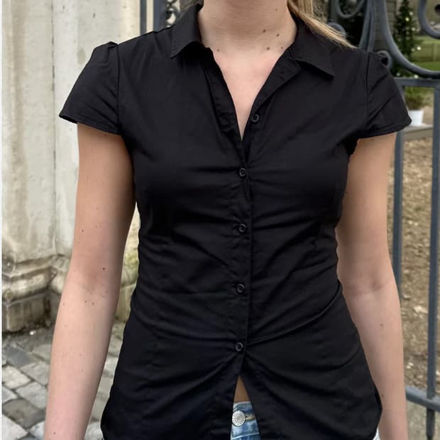 브랜디멜빌 블랙 탑 루 탑 Rue top