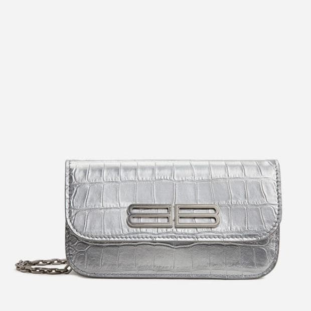 발렌시아가 가십백 실버