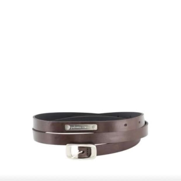 팔로마울 그레타 벨트 브라운 m