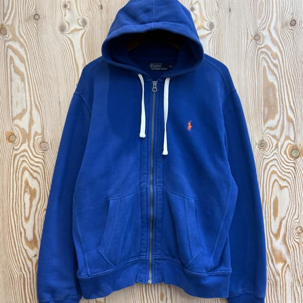 폴로 랄프로렌 와플 후드집업