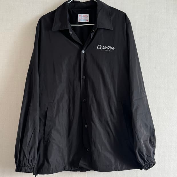 (새상품)Hotel Cerritos 코치자켓 블랙 L 사이즈