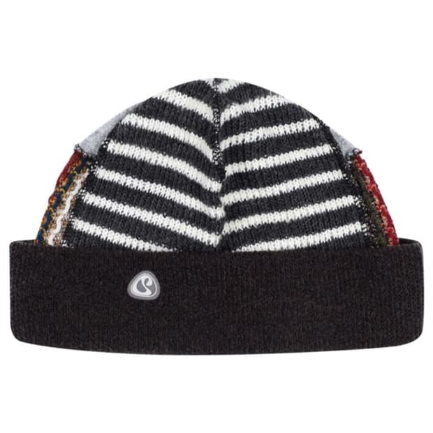 COYSEIO 코이세이오 패치워크 비니 브라운