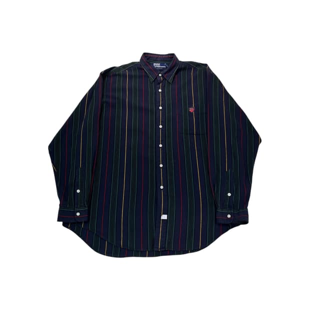 105 폴로 랄프로렌 방패로고 빈티지 스트라이프 셔츠