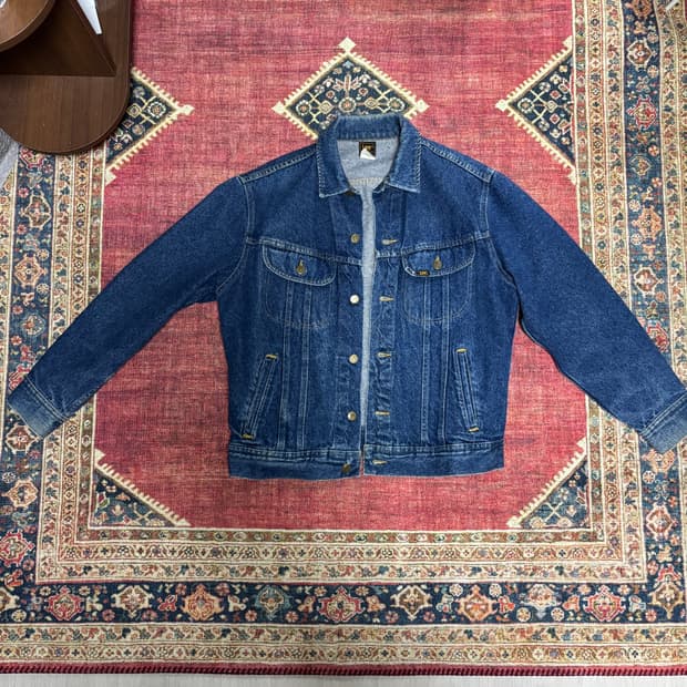 80s Lee 101j 데님자켓 M