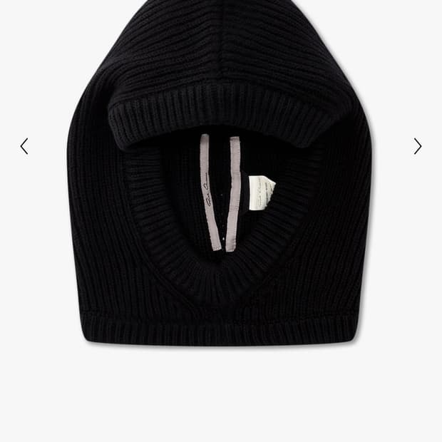 (구매)릭 오웬스 바라클라바