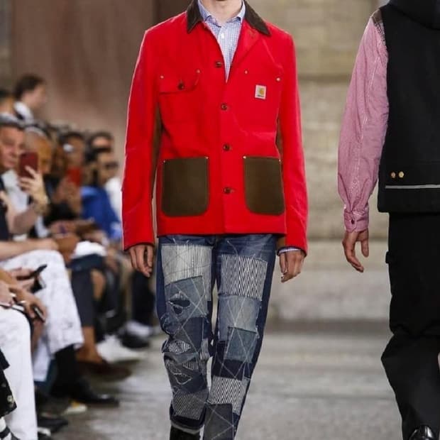 준야와타나베 X 리바이스 패치 데님팬츠 L