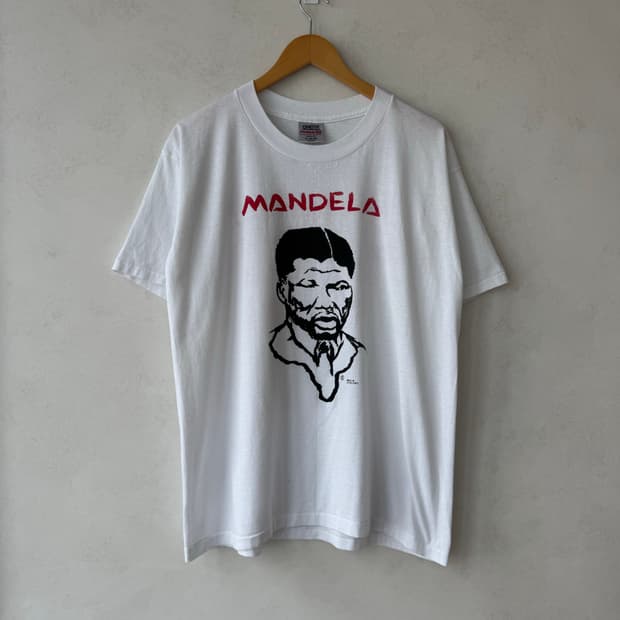 90s Nelson Mandela 티셔츠
