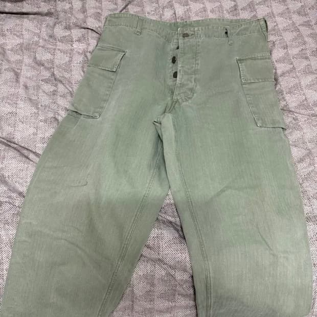 WW2 U.S Army M-1943 HBT Pants (36x33)