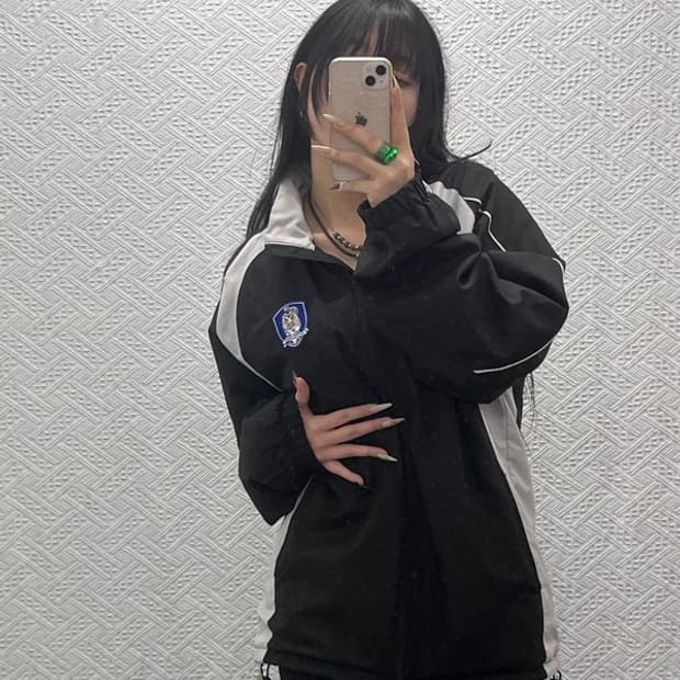 나이키 올드스쿨 2002 대한민국 국대 바람막이 자켓 XL C08450