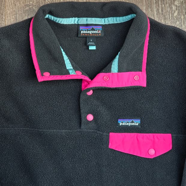 파타고니아 신칠라 브라운 핑크 W/L