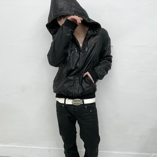 Sorridere leopard hood jacket 