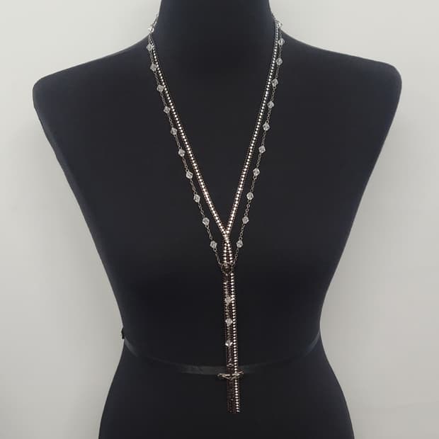 로자리오 necklace set