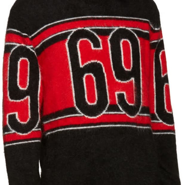 Hood By Air 16FW ‘69’ 앙고라 니트