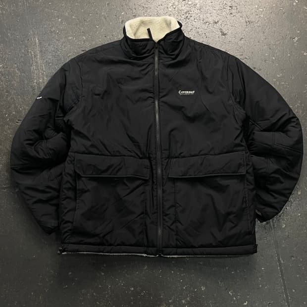 100 커버낫 리버시블 후리스 자켓 