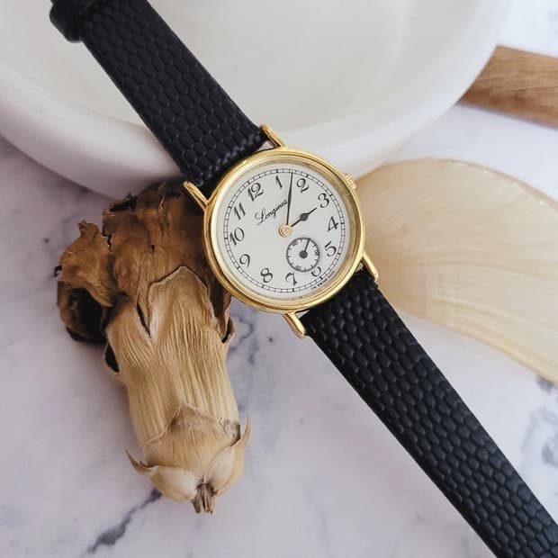 정품 론진 150주년 스몰세컨즈 쿼츠 시계