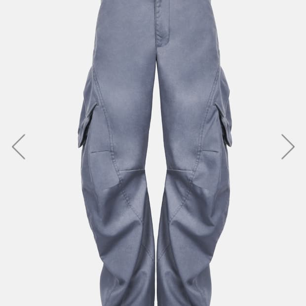 (M)지용킴 코오롱스포츠 3D 팬츠 인디고컬러