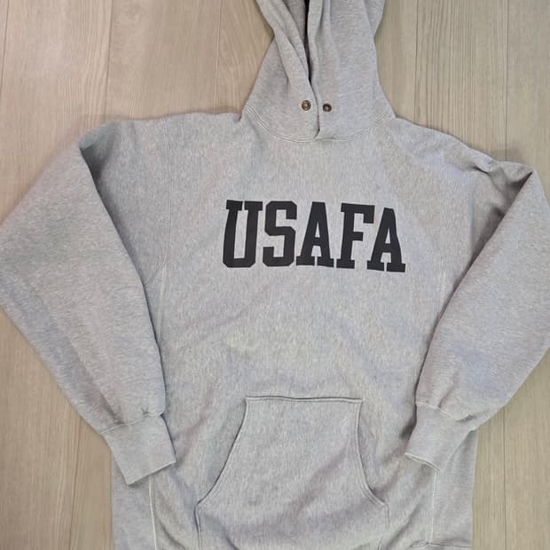 버즈릭슨 USAFA 그레이 후드 XL