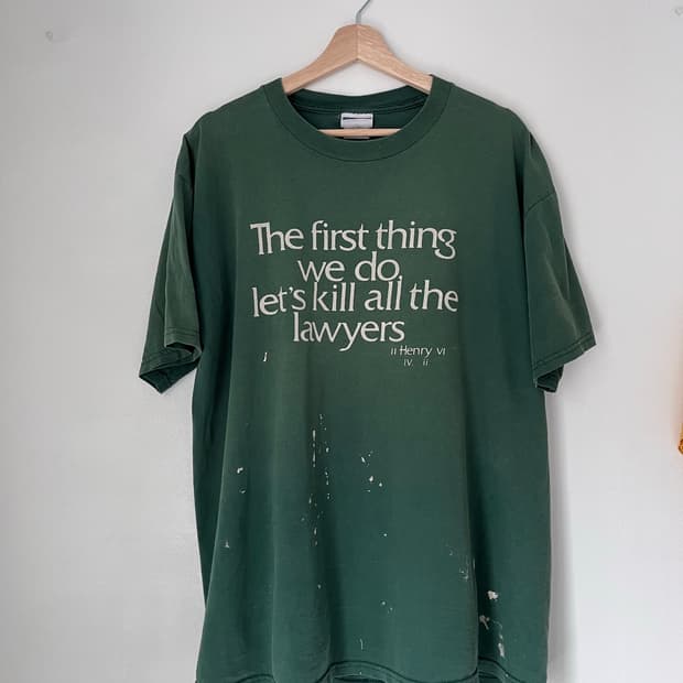 00s SHAKESPEAR T-shirt