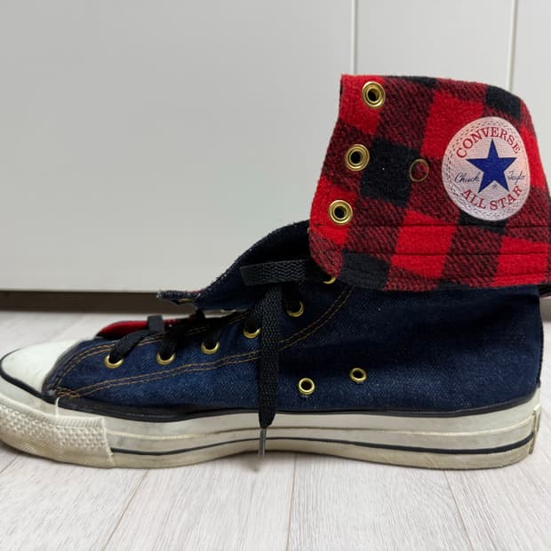 80s 컨버스 XHI USA made 데님 플란넬💎