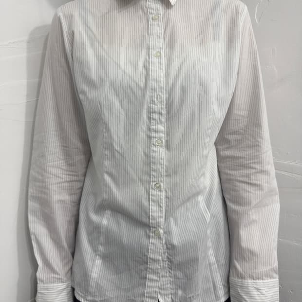 espritmur stripe shirt