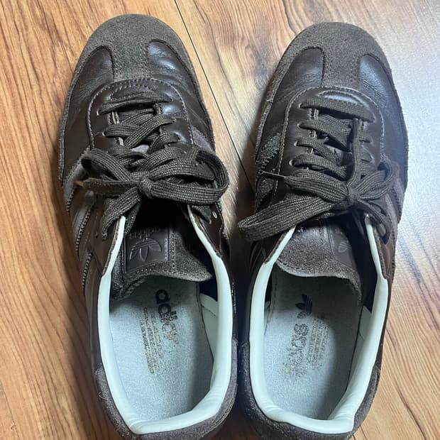 아디다스 삼바 브라운 260