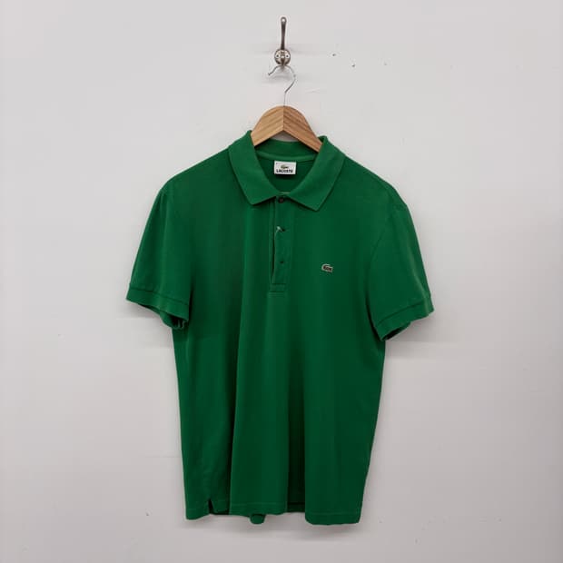 라코스테 그린 반팔 폴로티 남성M