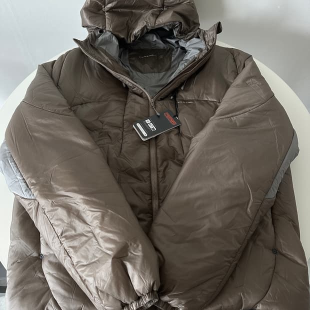 portal biome insulated parka taupe L
