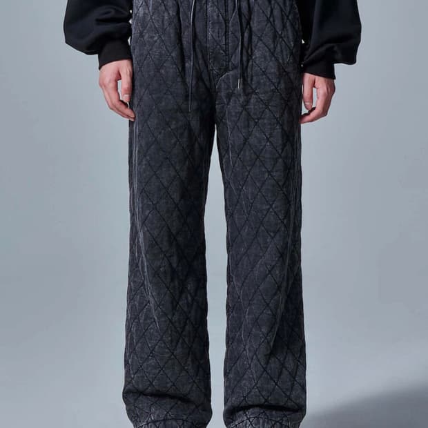 [구매] 준지 데님 퀼티드 팬츠