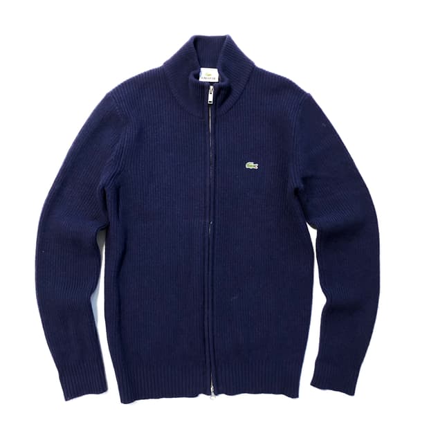 라코스테 니트 집업