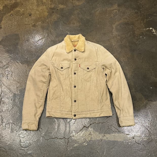 00s 리바이스 쉐르파 코듀로이 트러커 자켓 M