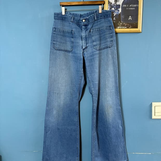 70‘s US Navy Sailor Denim Pants