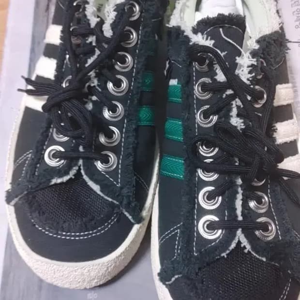 아디다스 X 송포더뮤트 캠퍼스 블랙 275