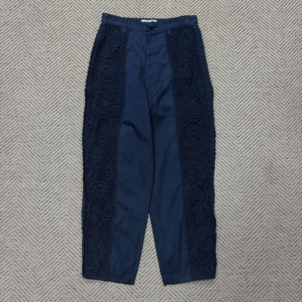 이세이미야케 사이드 자수 팬츠 v2802