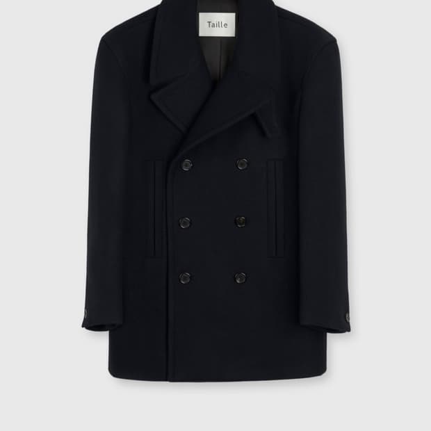 25fw 타일레 피코트 판매합니다 다크네이비