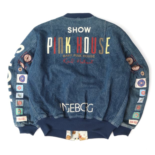 Pinkhouse 핑크하우스 아이젠버그 쇼 데님 봄버자켓