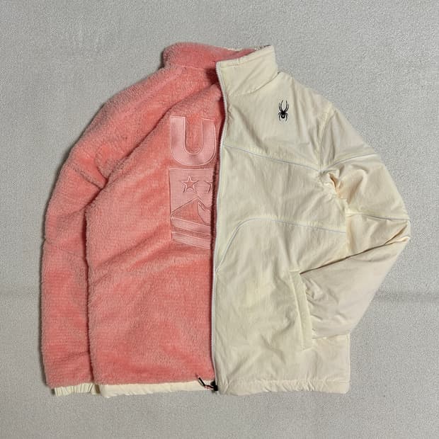 스파이더 리버시블 플리스 집업 점퍼