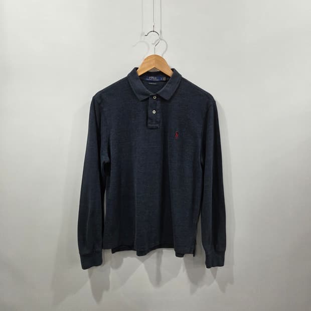 폴로랄프로렌 피케 카라 롱슬리브 L 