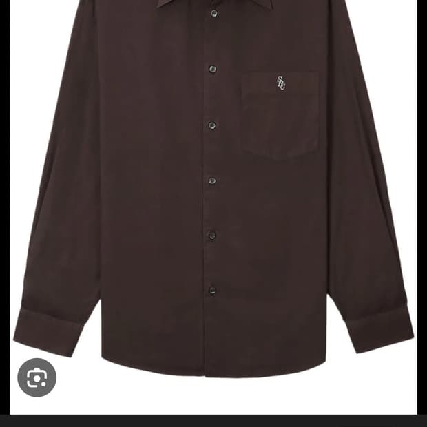 Sporty & Rich 초콜릿 셔츠