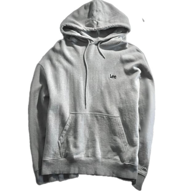 리 후드티 그레이