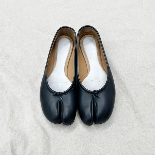 메종 마르지엘라 타비 플랫 슈즈