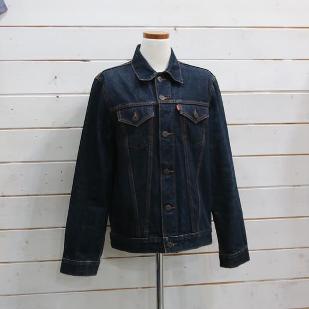 리바이스 데님 트러커 자켓 (여성용 M)
