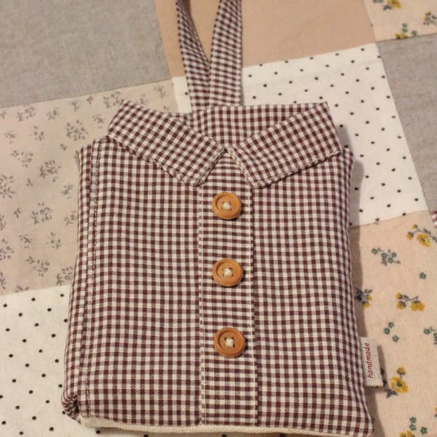 핸드메이드 셔츠 카드지갑