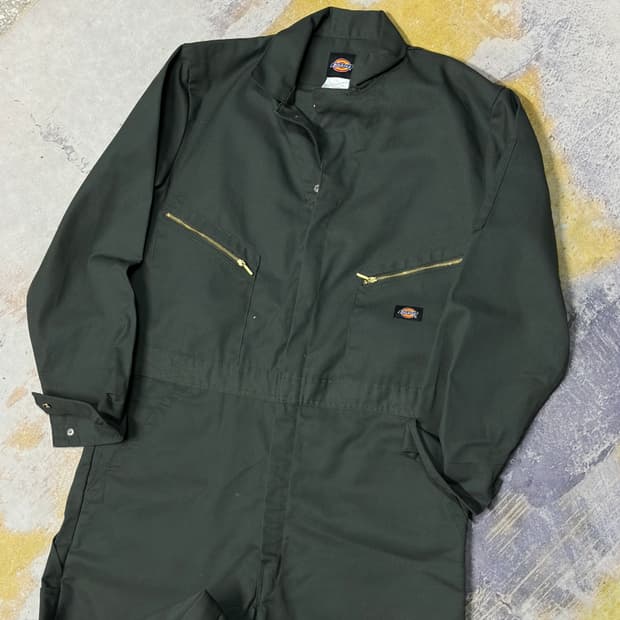 디키즈 커버롤 점프슈트 L