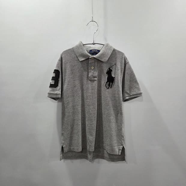 폴로랄프로렌 키즈 빅포니 피케 카라티 그레이 S/8