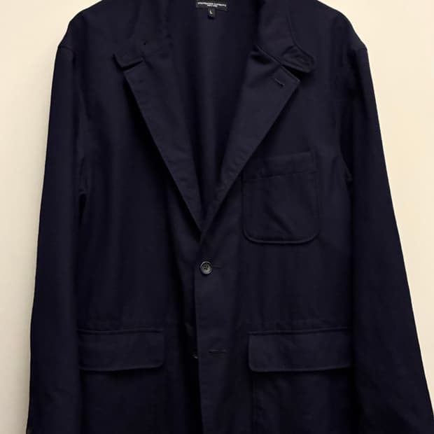 (L/105)엔지니어드 가먼츠 울 유니폼 서지 로이터자켓 블레이저