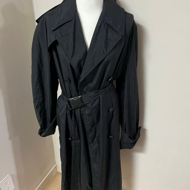 Maison Margiela 마르지엘라 블랙 트렌치