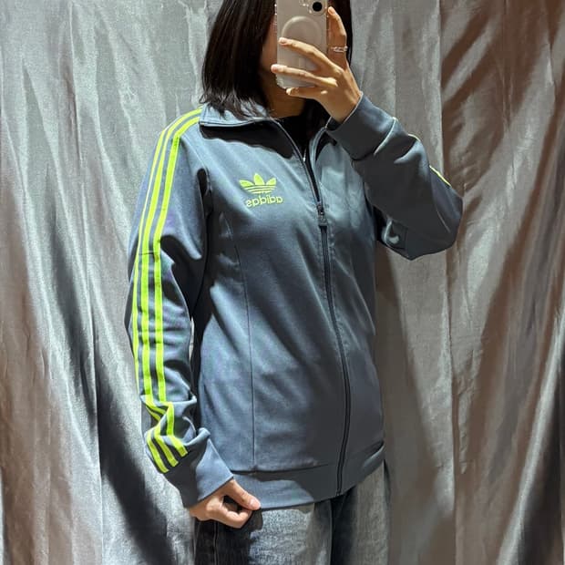 M 아디다스 유로파 빅로고 회형 트랙탑